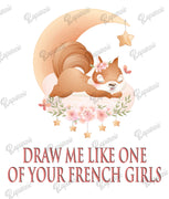 Baby Bodysuit - Draw Me Like One of Your French Girls