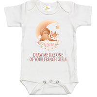Baby Bodysuit - Draw Me Like One of Your French Girls