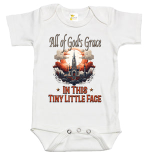 Baby Bodysuit - All of God's Grace in This Tiny Little Face