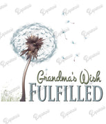 Baby Bodysuit - Grandma's Wish Fulfilled