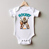 Custom Baby Bodysuit - Hockey Jersey with Name and Number on Back