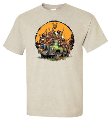T-Shirt - Hunting Party with Good Friends