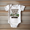 Baby Bodysuit - Hunting With Dad