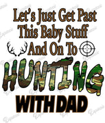 Baby Bodysuit - Hunting With Dad
