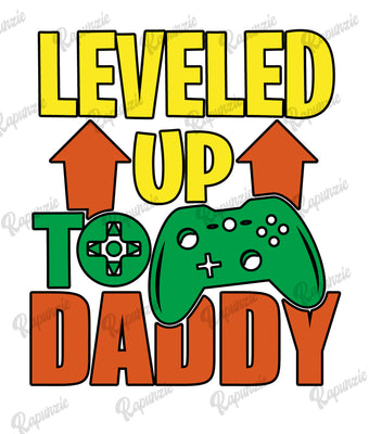 Baby Bodysuit - Leveled Up to Daddy