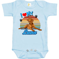 Custom Baby Bodysuit - Upload Image and Name of Your Pet