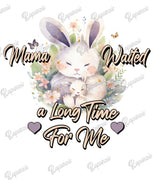 Baby Bodysuit - Mama Waited a Long Time for Me