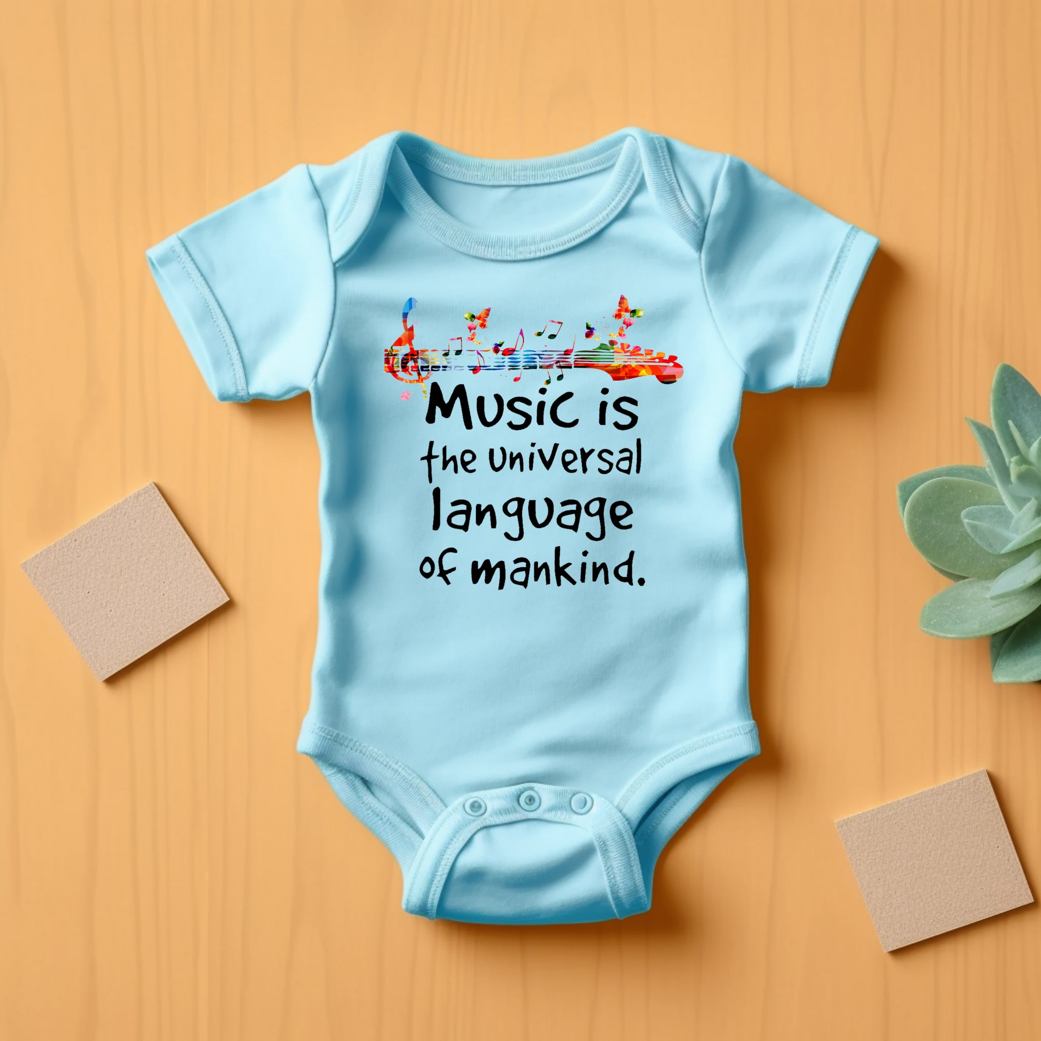 Music Themed Es Future Rock Star Baby Bodysuit - Music Band Themed-1002993