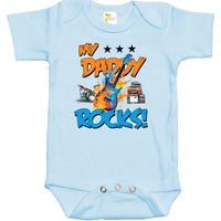 Baby Bodysuit - My Daddy Rocks