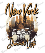 T-Shirt - New York Drummers Unite