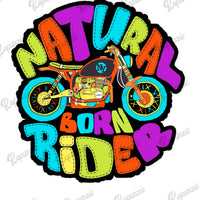 Baby Bodysuit - Natural Born Rider