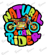 Baby Bodysuit - Natural Born Rider