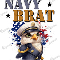 Baby Bodysuit - Navy Brat