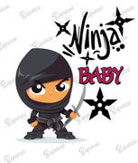 Baby Bodysuit - Ninja Baby
