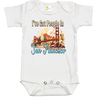 Baby Bodysuit - I've Got People in San Francisco