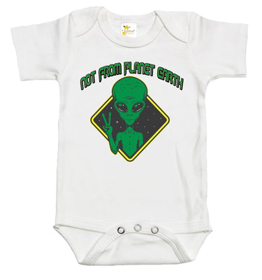 Baby Bodysuit - Not From Planet Earth