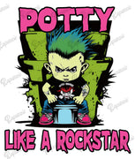 Baby Bodysuit - Potty Like a Rock Star