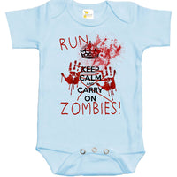 Baby Bodysuit - Run Zombies