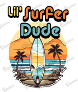 Baby Bodysuit - Lil' Surfer Dude