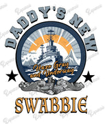 Baby Bodysuit - Daddy's New Swabbie