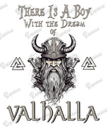Baby Bodysuit - There Is a Boy with the Dream of Valhalla Viking