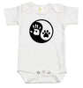 Baby Bodysuit - Yin Yang of Humans and Pets